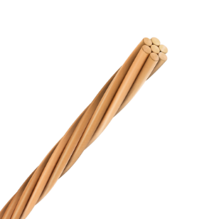 Cables y alambre de cobre desnudo